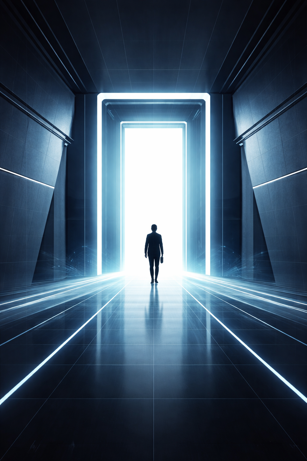 Structured digital threshold representing governed access